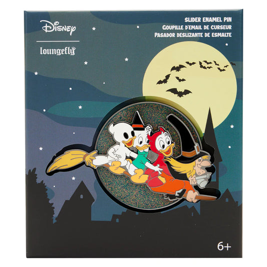 Huey, Dewey, and Louie Halloween Sliding Pin