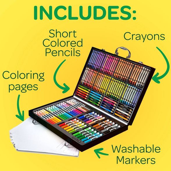 Crayola - art set portafolio 140 piezas