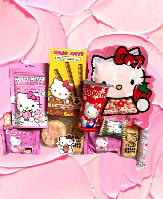 Hello Kitty Café Japan 12 Piezas Snacks