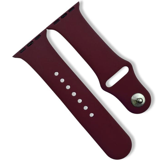 Apple Watch Correa~ Solid Merlot