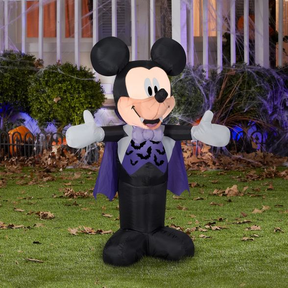 Inflable Mickey Vampiro Disfrazado Disney 1.06mts