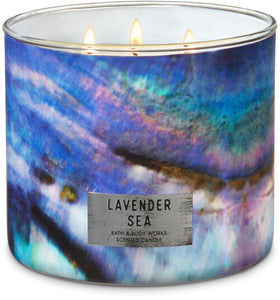 Bath & Body Works Vela Jumbo Lavender Sea