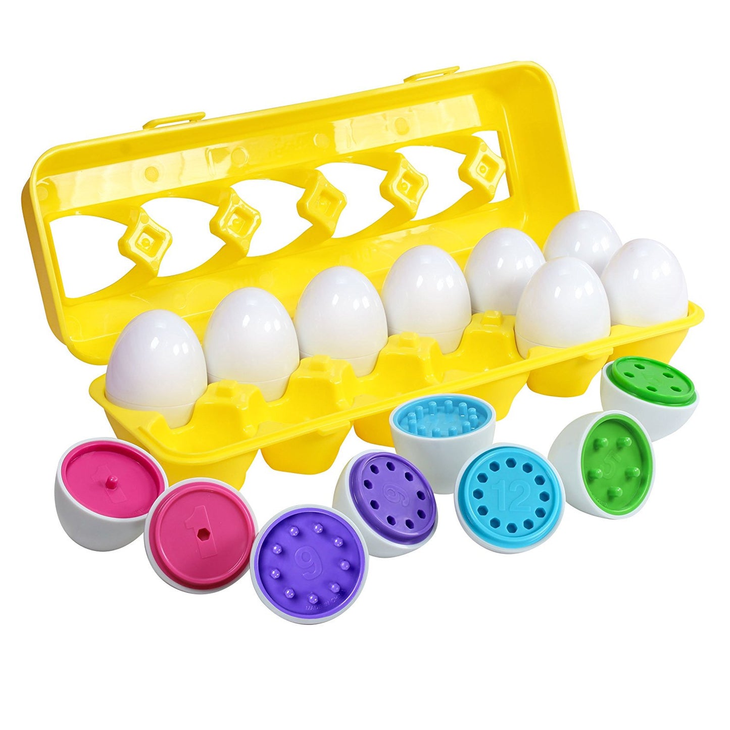 Count and match egg set - educational