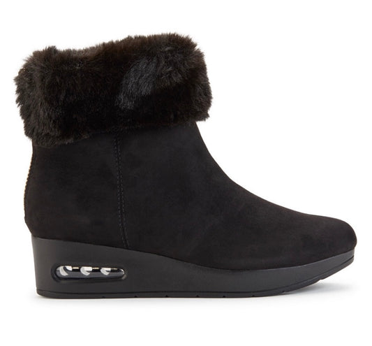 DKNY Botines Fur Frío Negras