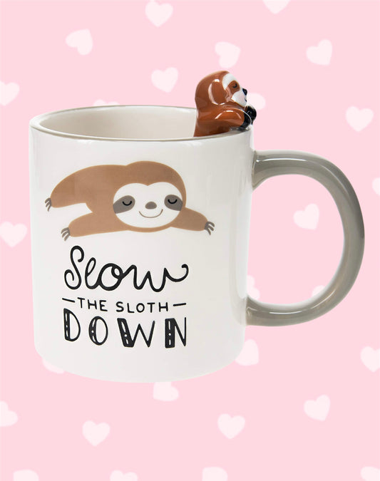 Taza Sassy Sloth $189 Opcion Dulces y Dulces USA