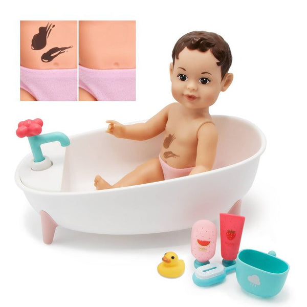 FAO Schwarz Baby Doll Bathtime Bubble Bath Set 10 cm x 21 cm x 7.75 cm