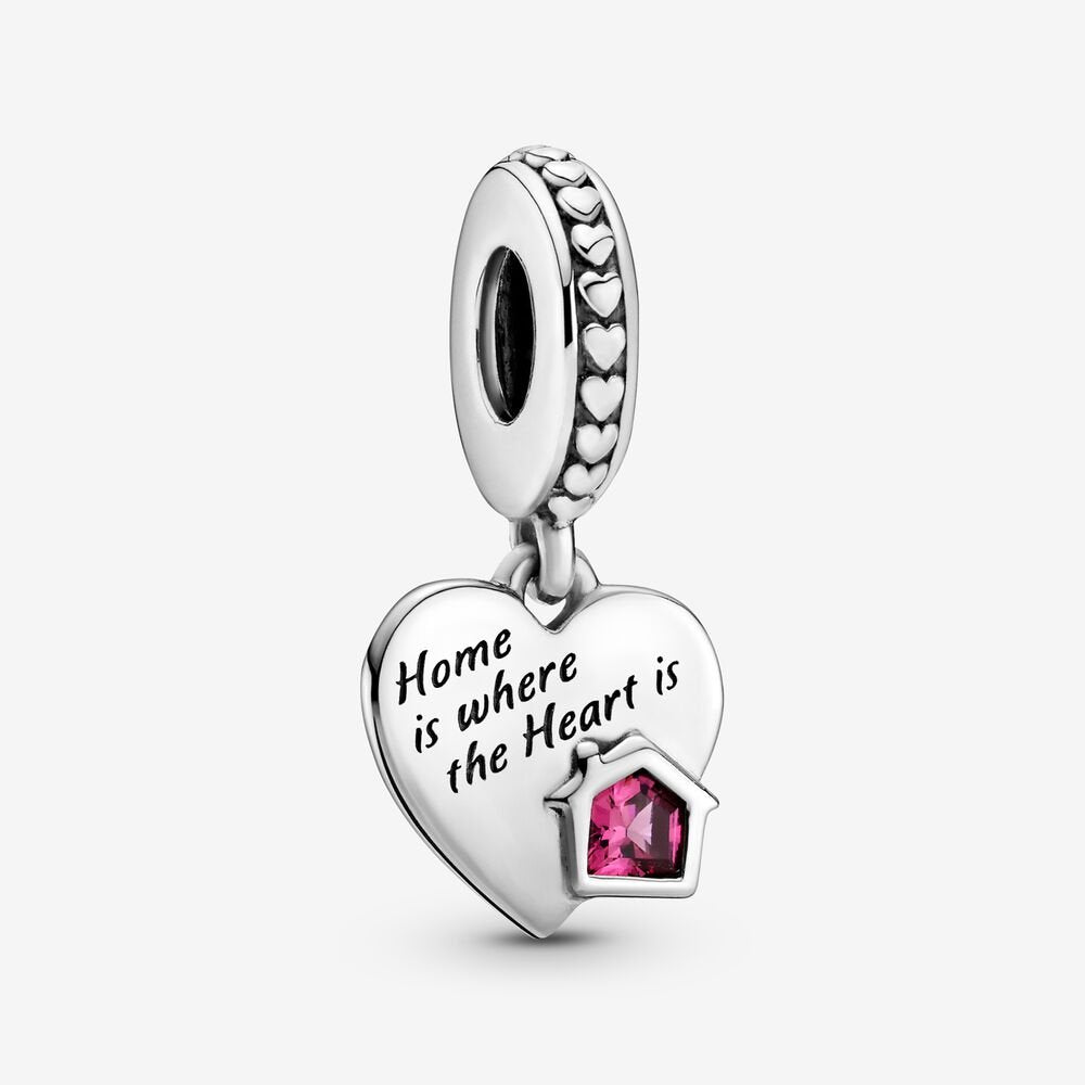 Love My Home Heart Dangle Charm