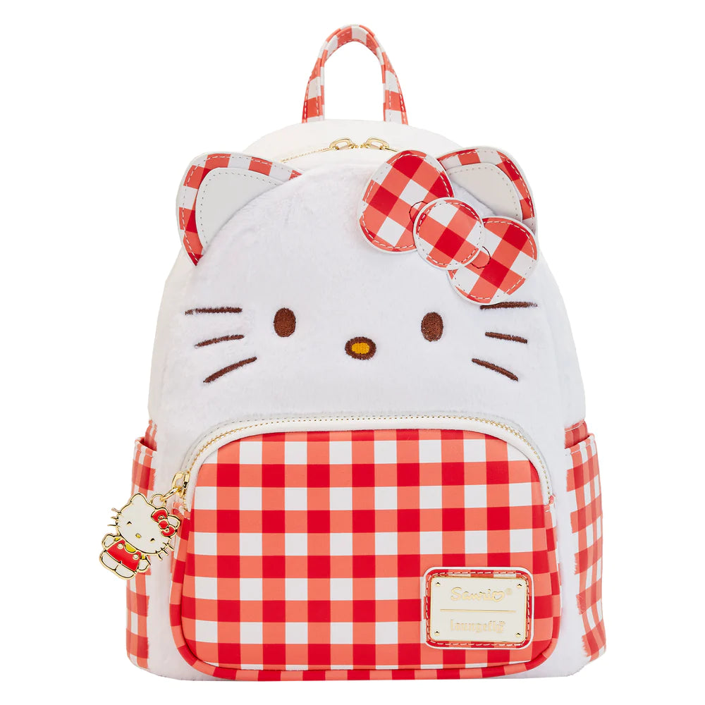 Hello Kitty Gingham Mini Backpack