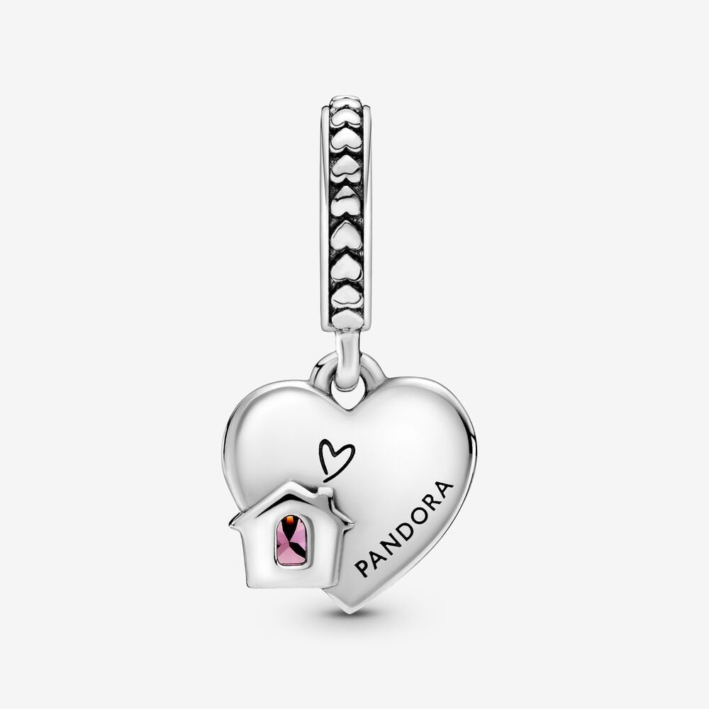 Love My Home Heart Dangle Charm