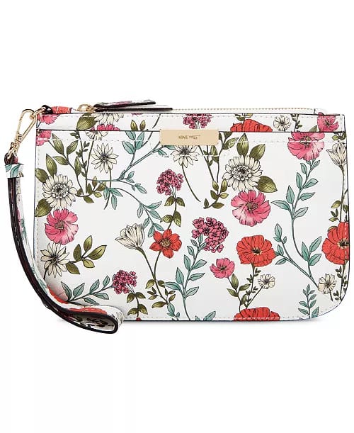 Wristlet~ Poppy Floral