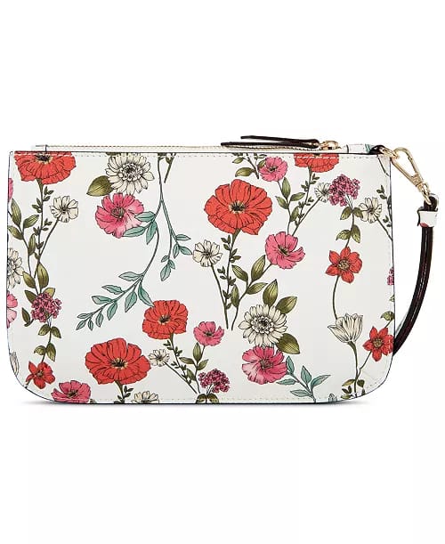 Wristlet~ Poppy Floral