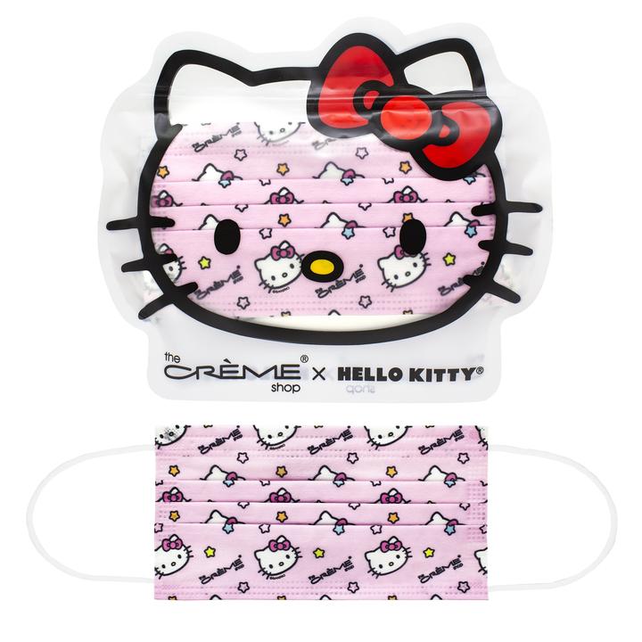 Hello Kitty~ Set de Cubrebocas Rosas