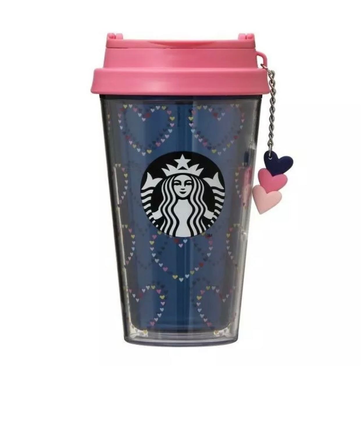 Starbucks Japón Vaso 12oz Navy Heart