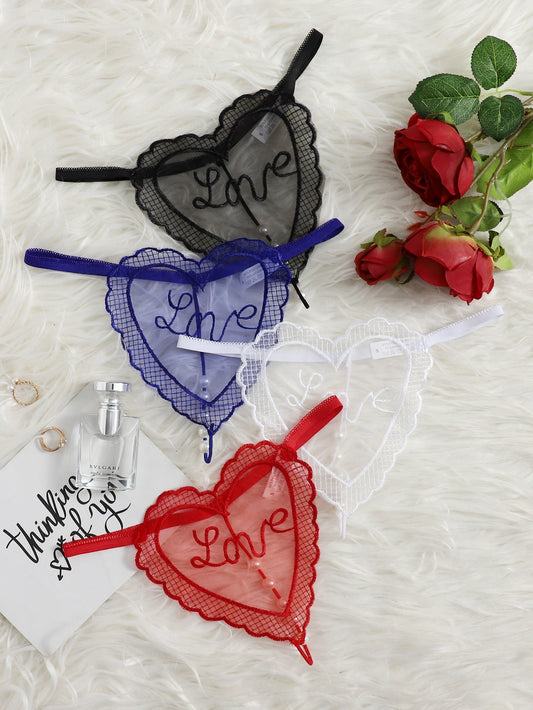 Set 4 Panties Corazón