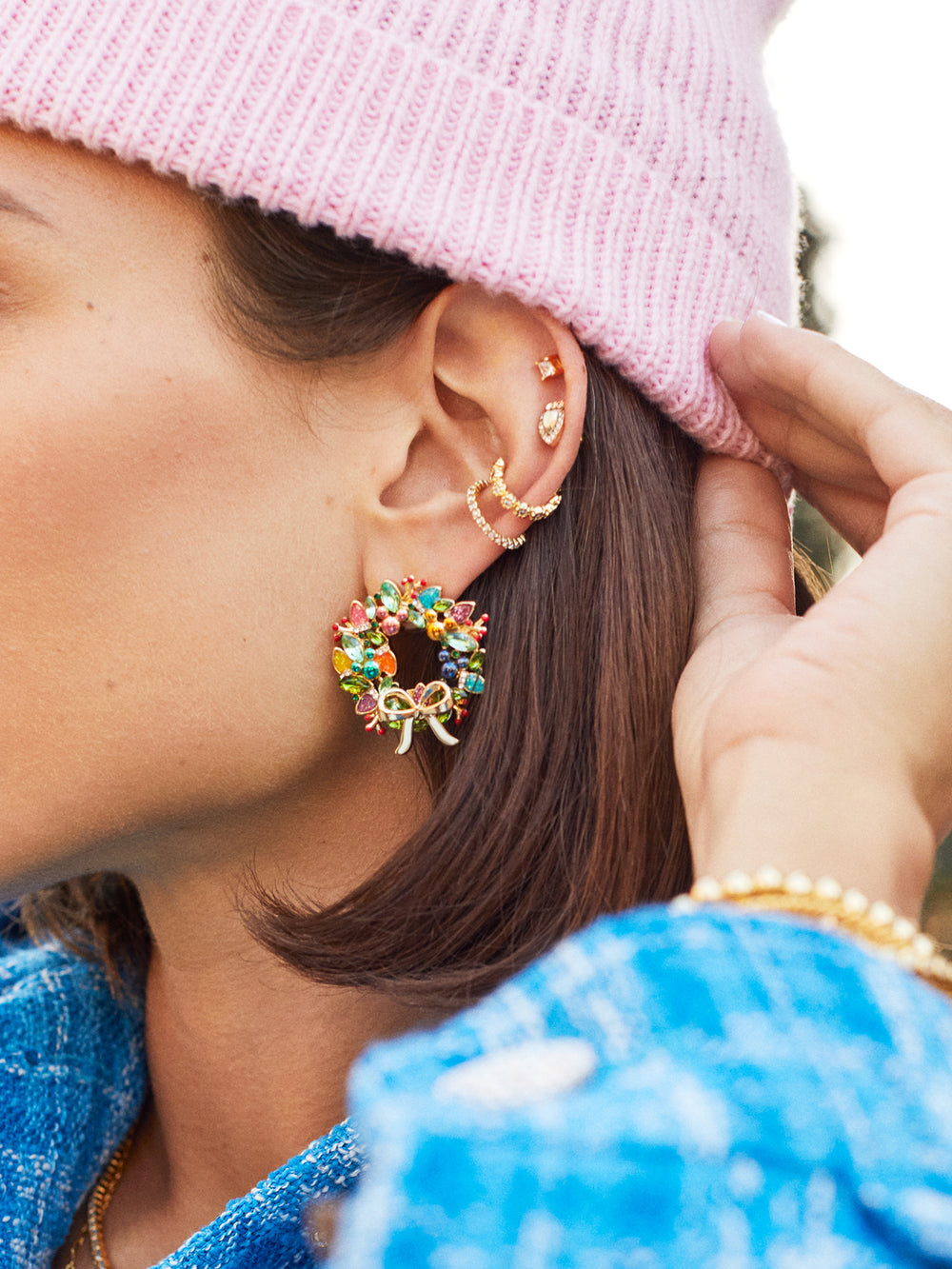 Mickey Mouse Disney Good Tidings Earrings