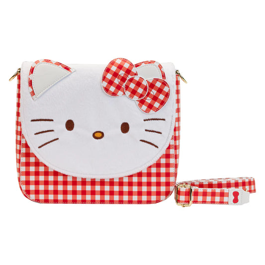 Hello Kitty Gingham Crossbody Bag