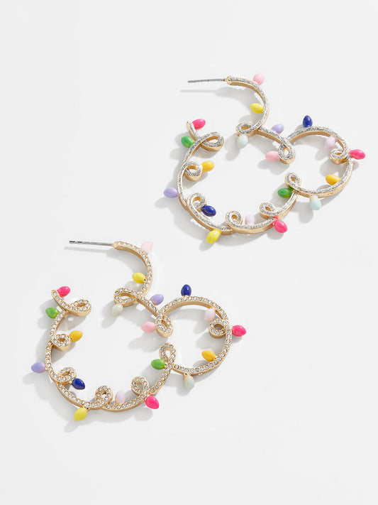 Mickey Mouse Disney Let There Be Light Earrings