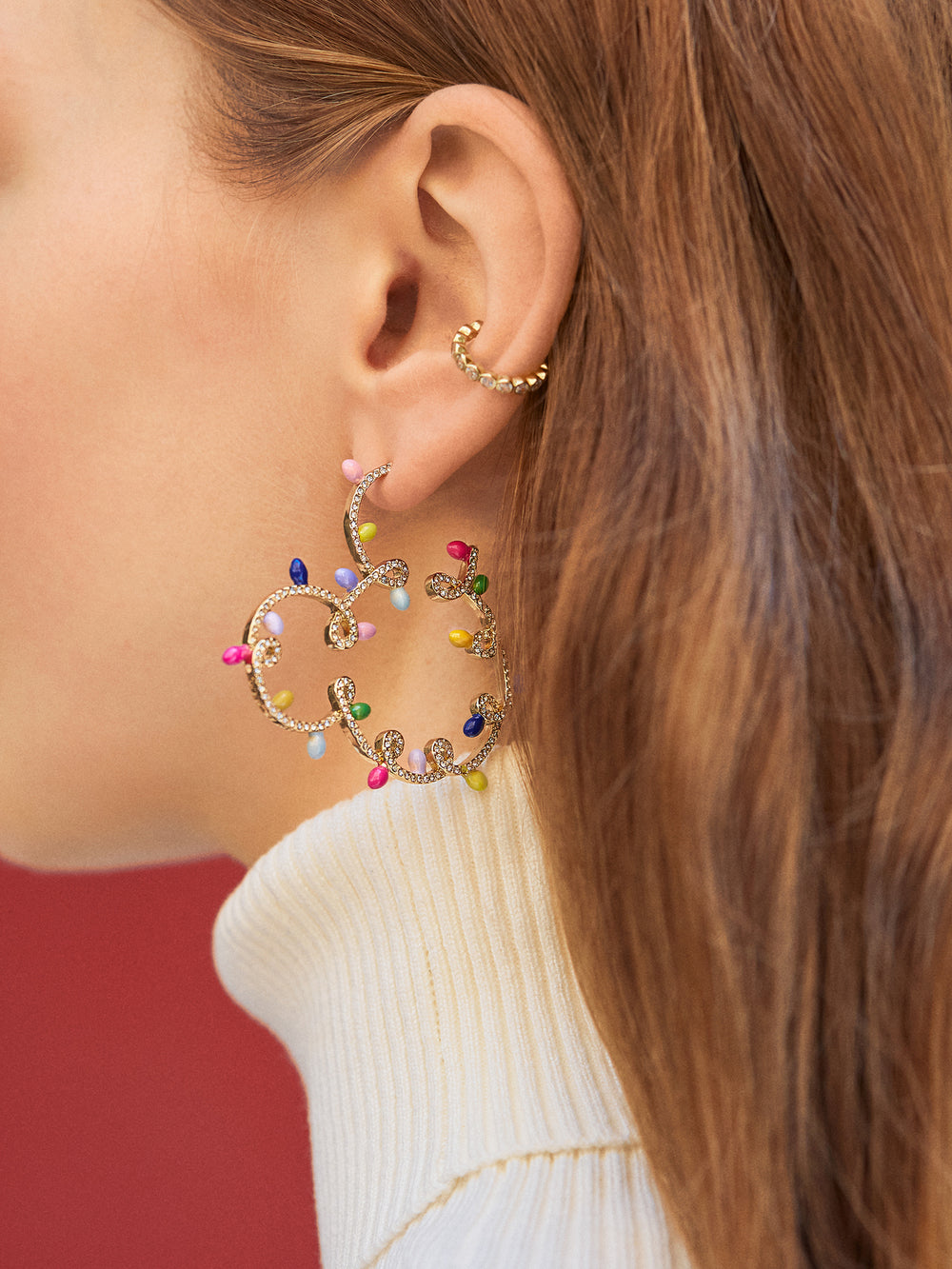 Mickey Mouse Disney Let There Be Light Earrings