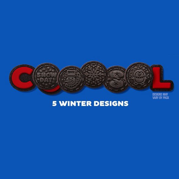 Oreo Limited Edition Red Colored Creme Chocolate Sandwich Cookies - 15.35oz