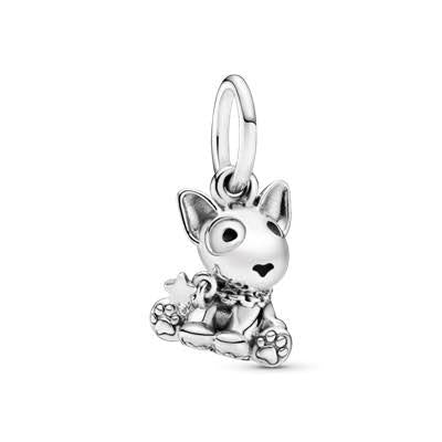 PANDORA Bulldog Terrier Puppy Dog Charm