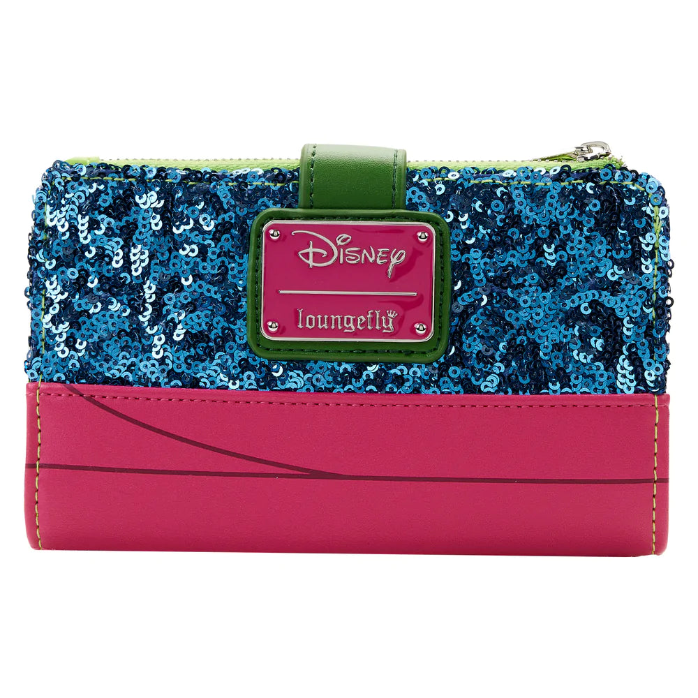 Exclusive - Mulan Sequin Flap Wallet