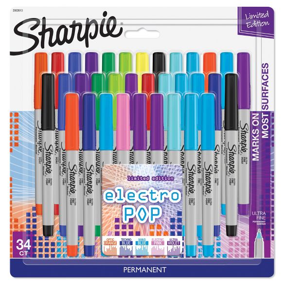 Sharpie plumones electro pop - limited edition