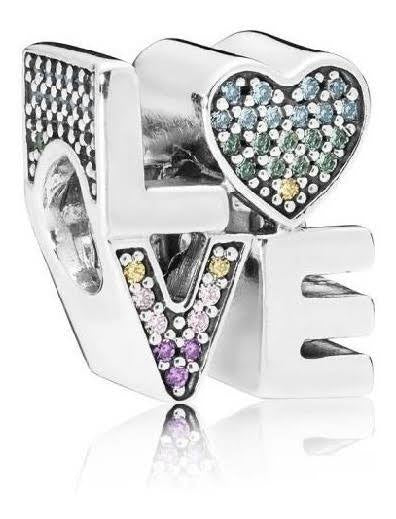 PANDORA LOVE ARCOIRIS CHARM