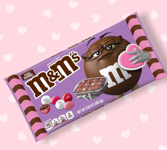 M&Ms San Valentin Bolsa 269.3 gr Fudge Brownie