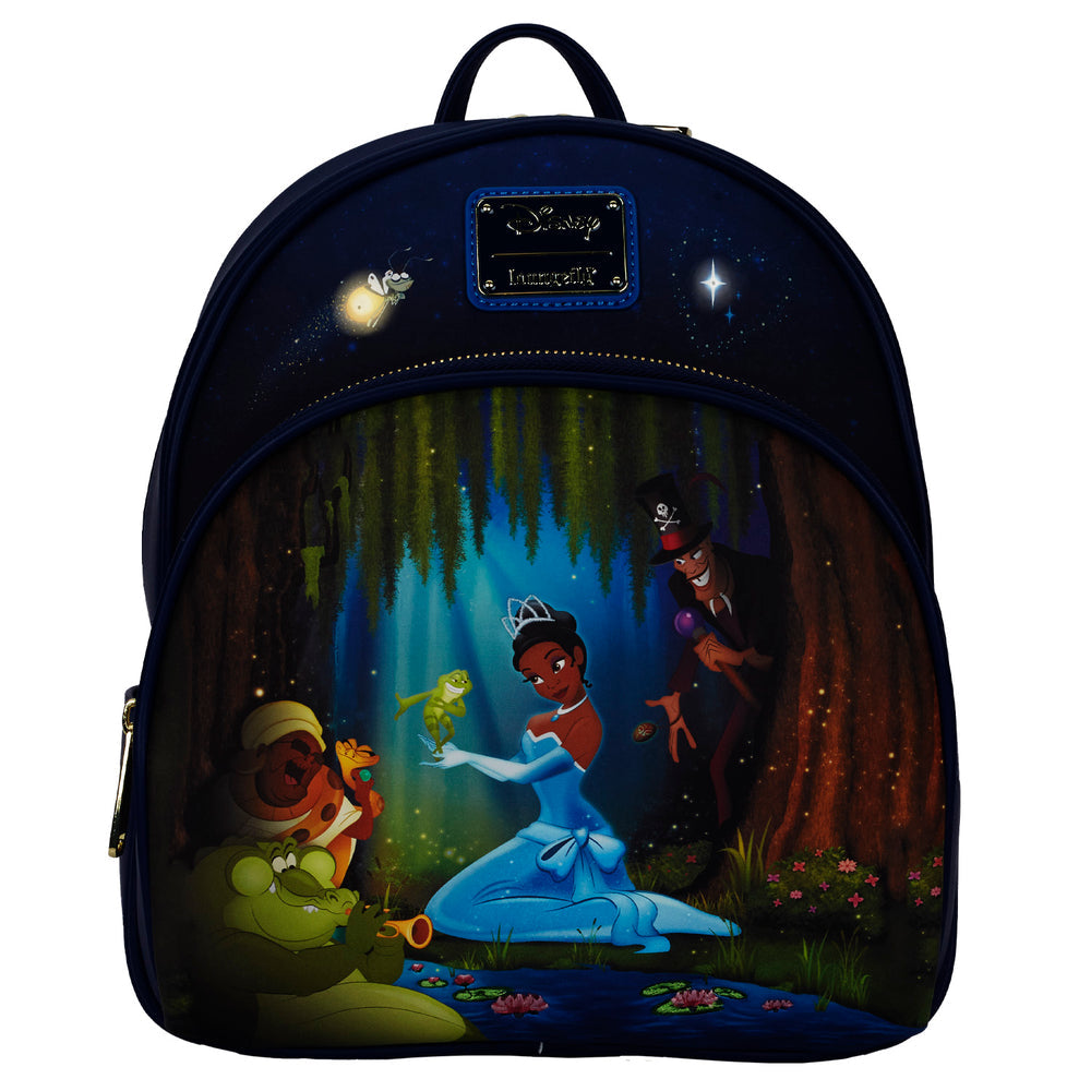 Exclusive- The Princess and the Frog Bayou Scene Light Up Mini Backpack