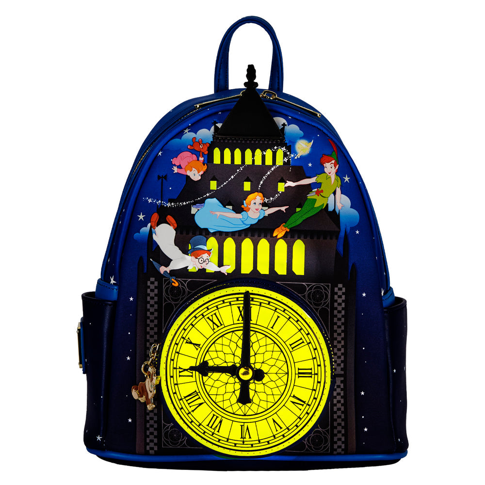 Peter Pan Clock Glow in the Dark Mini Backpack