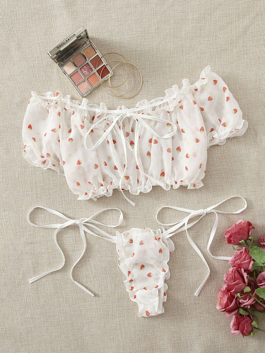 Conjunto Fresas Nudo