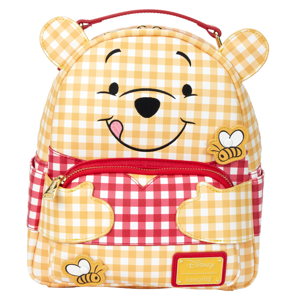 Winnie the Pooh Gingham Cosplay Mini Backpack