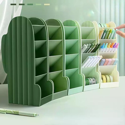 Cactus Organizador Papeleria Grande Una Pieza
