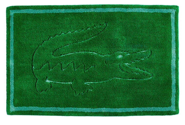 Lacoste Alfombra Baño 50 cm x 80 cm Verde