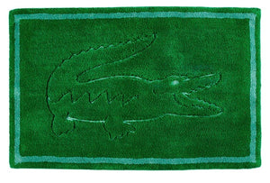 Lacoste Alfombra Baño 50 cm x 80 cm Verde