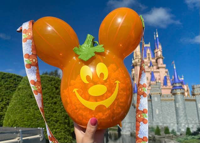 Disney Tokyo Resort Palomera Halloween Globo Calabaza Mickey