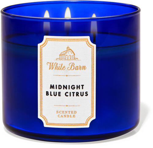 Bath & Body Works Vela Jumbo Midnight Blue Citrus