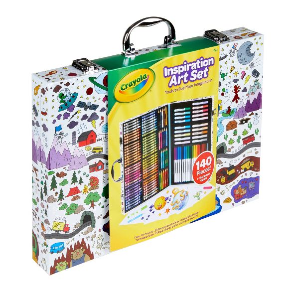 Crayola - art set portafolio 140 piezas