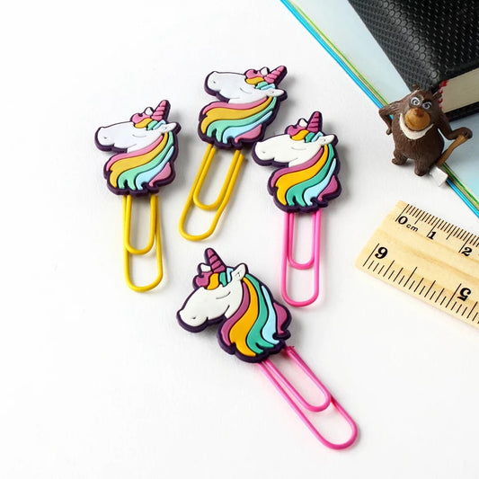 8 Clips Unicornio
