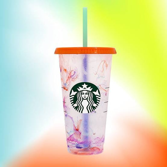 Starbucks USA Vaso Reusable Cambia Color