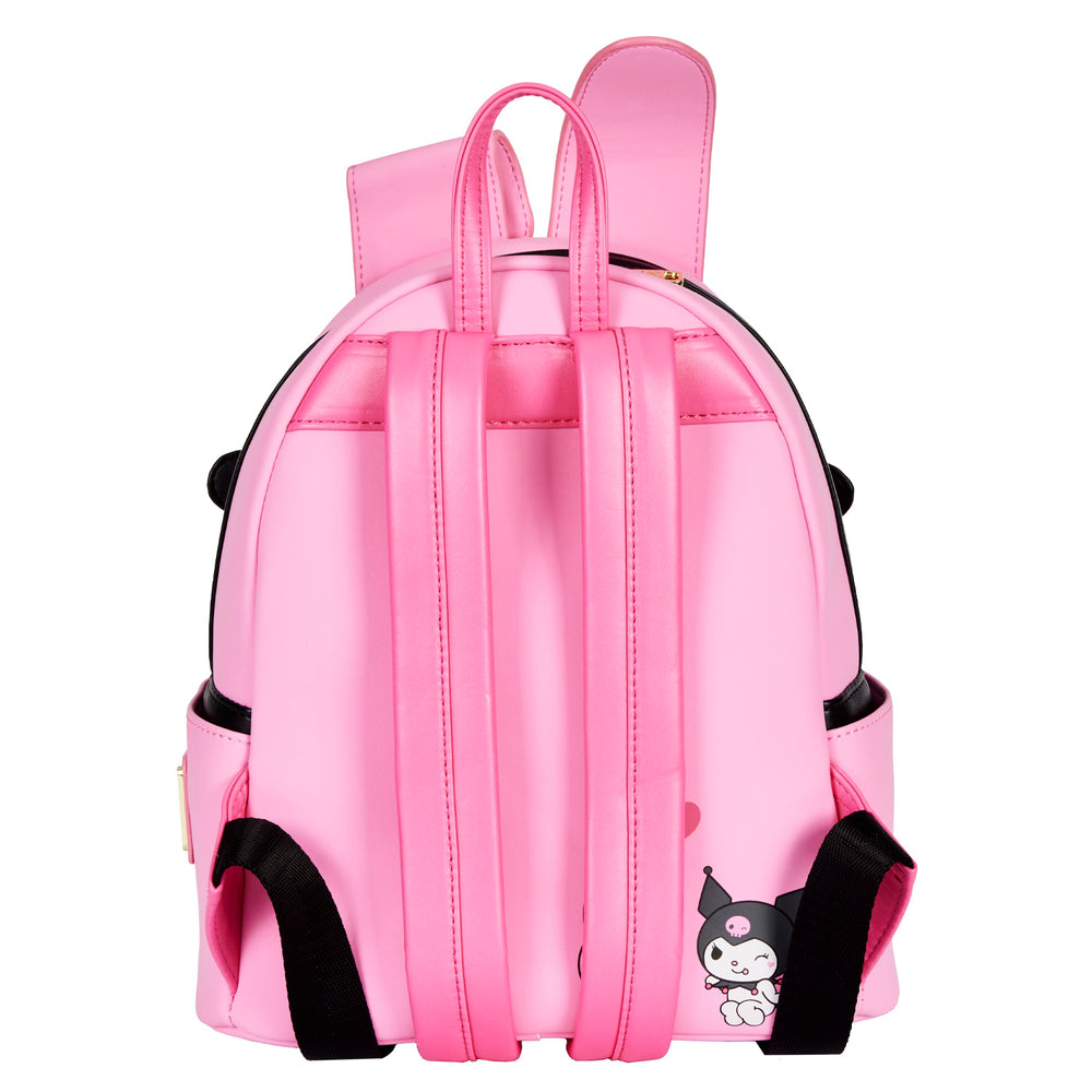 My Melody and Kuromi Double Pocket Cosplay Mini Backpack