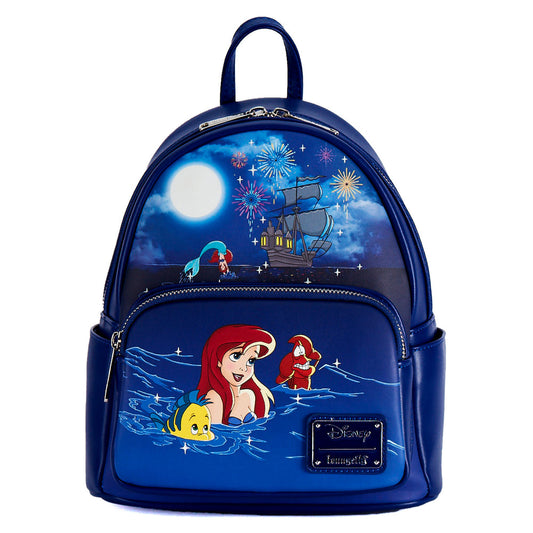 The Little Mermaid Ariel Fireworks Glow and Light Up Mini Backpack