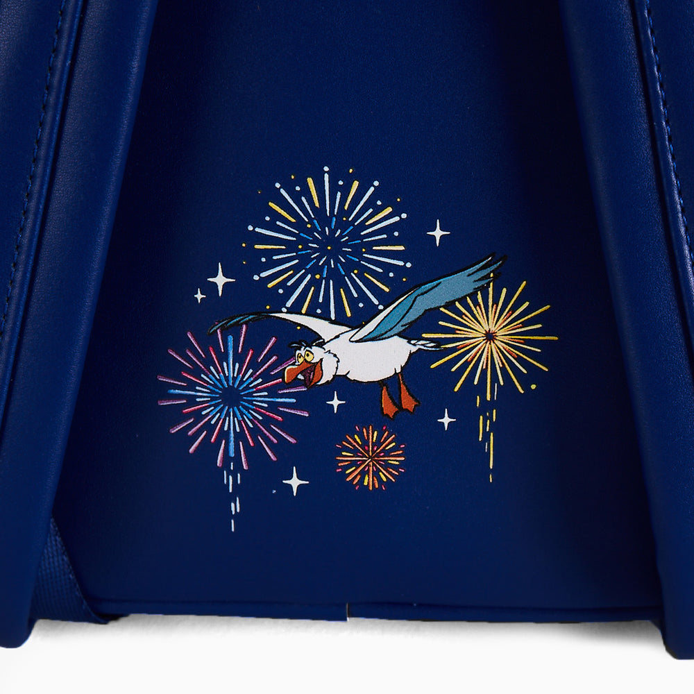 The Little Mermaid Ariel Fireworks Glow and Light Up Mini Backpack