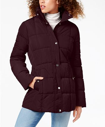 Tommy Hilfiger Chamarra Aubergine Puffer Coat