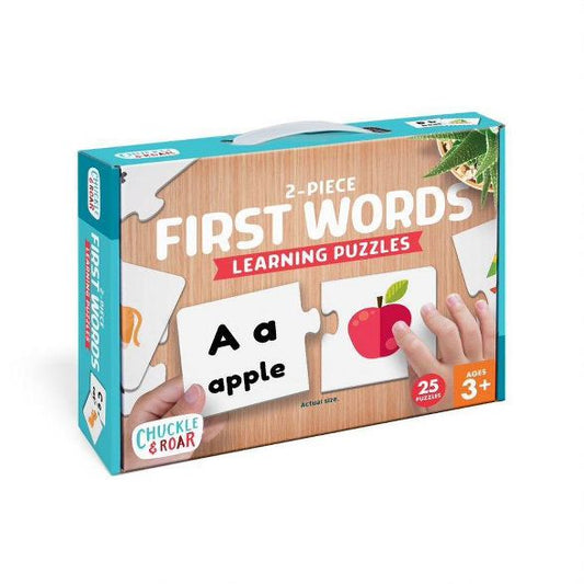 Chuckle & Roar Learning Puzzle First Words - 50pc