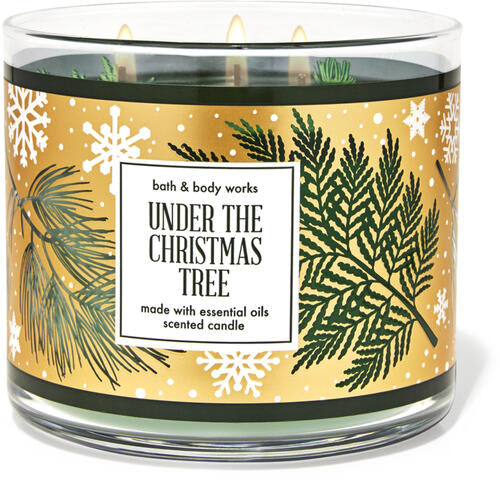 Bath & Body Works Vela Jumbo Under The Christmas Tree