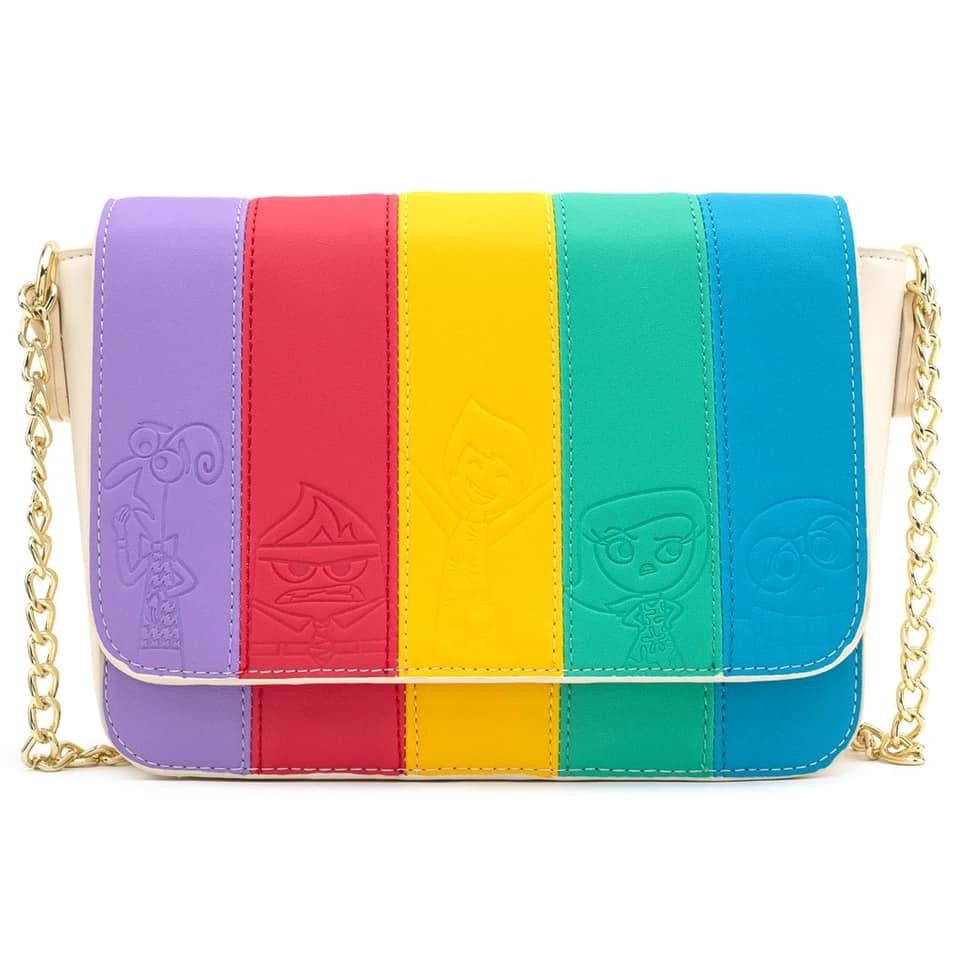 Disney x Loungefly Intensamente Bolsa Cross