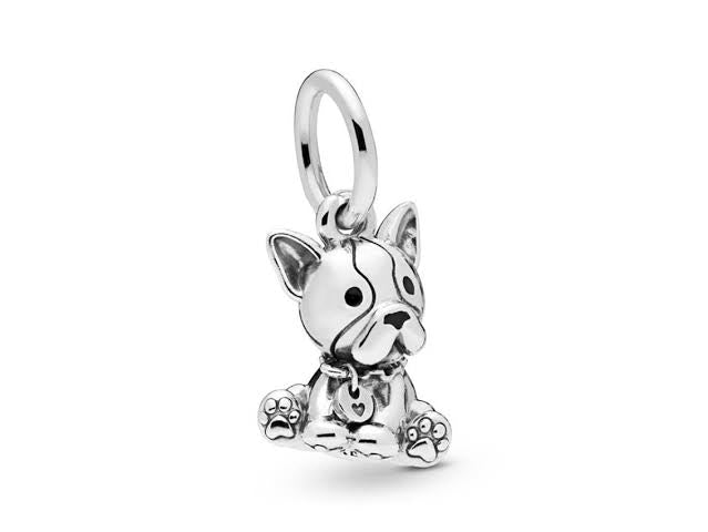 PANDORA Bulldog Puppy Dog Charm