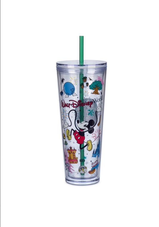 New! Starbucks Disney World Mickey 710ml