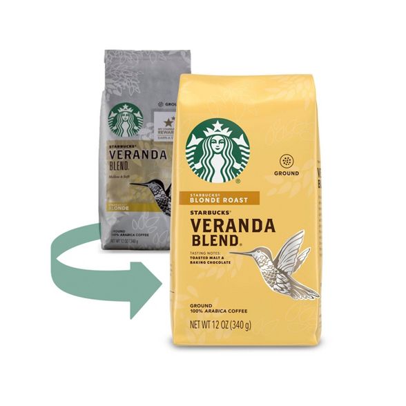 Starbucks Café Molido Con Saborizante Sin Sabores Artificiales 12oz - Veranda Blend